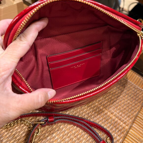 Best Price‼️Tory Burch Willa Belt Bag 169899 Berry $450 - Picture 5 of 9